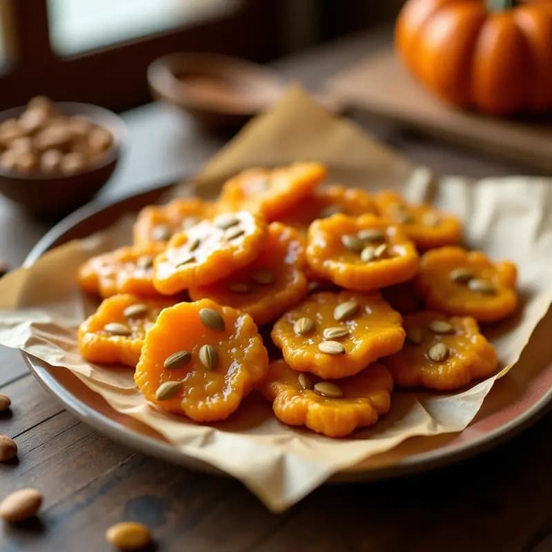 Brittle de Semillas de Calabaza y Miel de Agave: Snack Mexicano Crujiente y Vegano