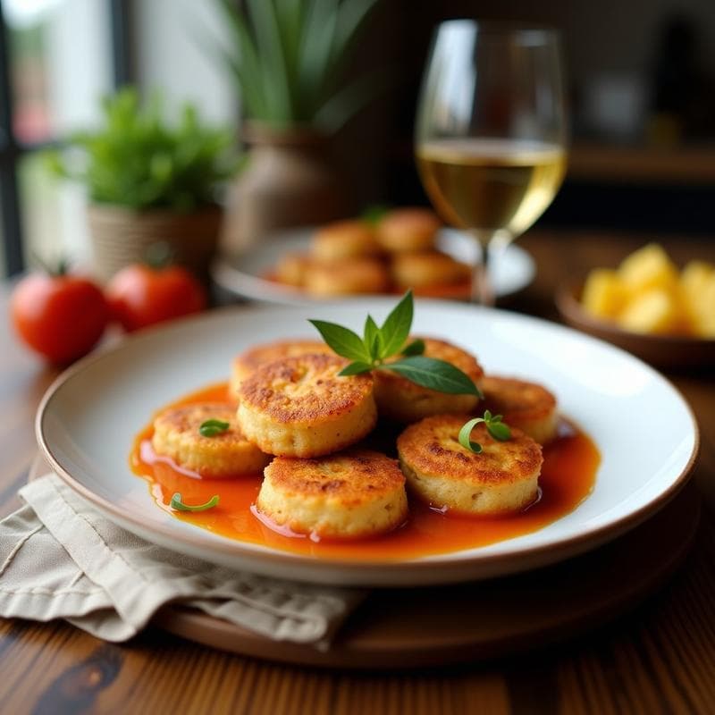 Brochetas de Corazón de Alcachofa, Queso de Cabra y Tomate Seco: Aperitivo Mediterráneo en 15 Minutos