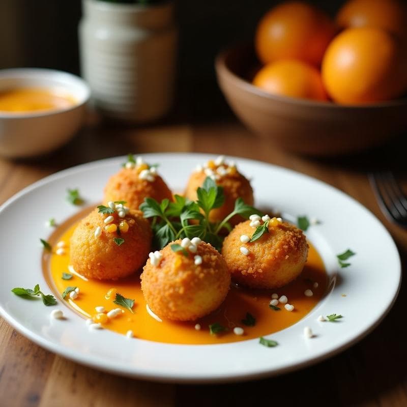 Brochetas de Atún en Costra de Especias con Mojo de Naranja: Receta Canaria en Airfryer