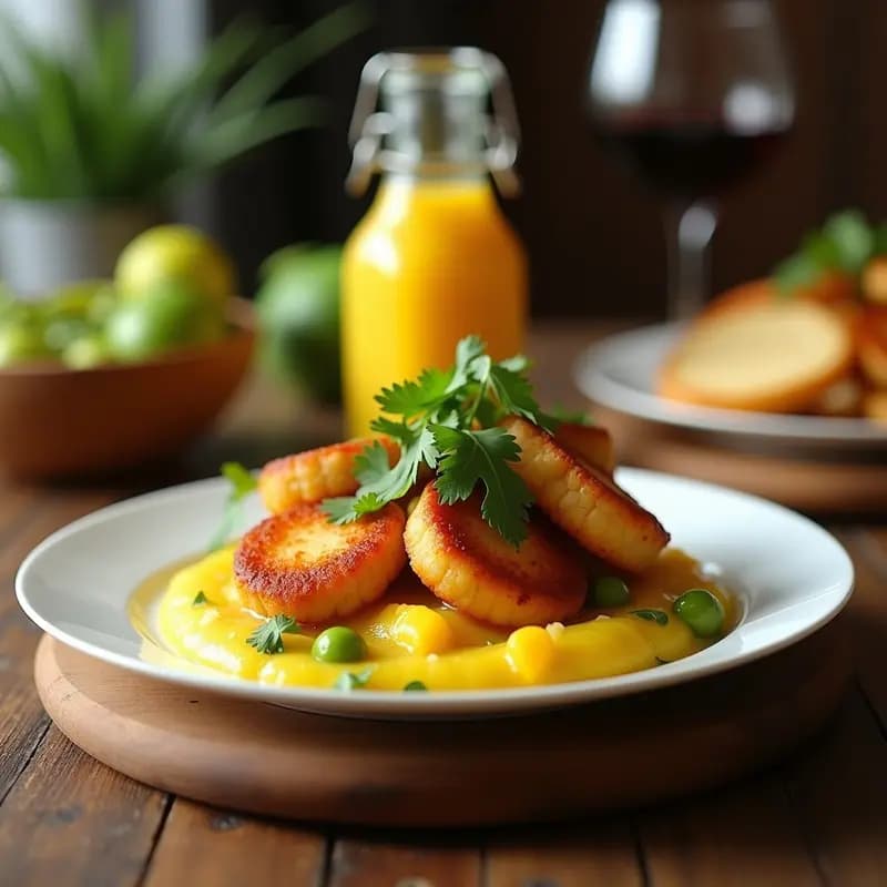 Brochetas de Atún y Mango con Salsa de Limón y Cilantro: Receta Hawaiana en Airfryer