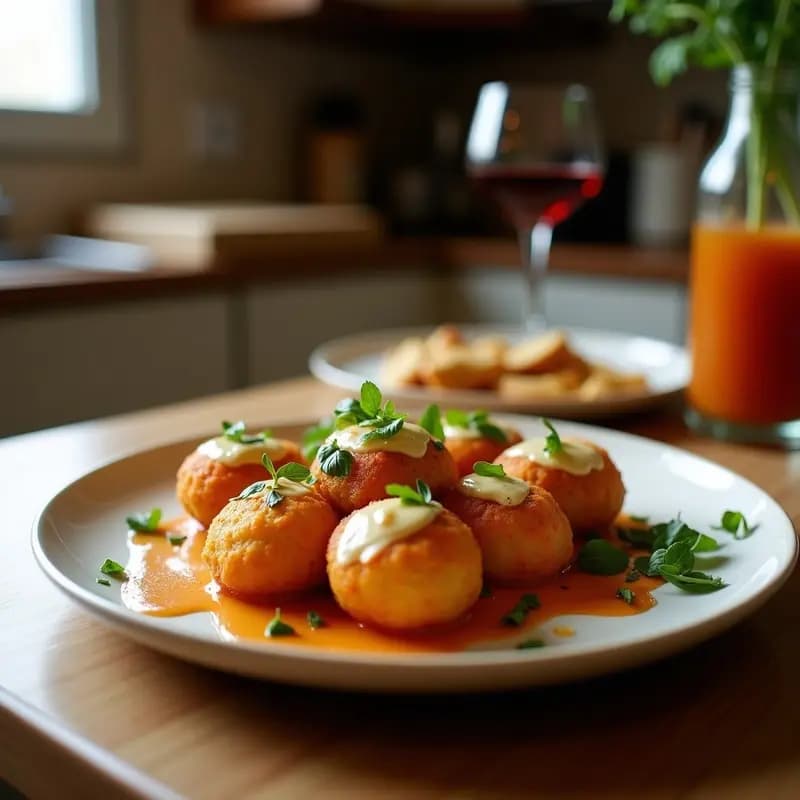 Brochetas de Berenjena y Halloumi con Salsa de Granada: Aperitivo Mediterráneo en Grill