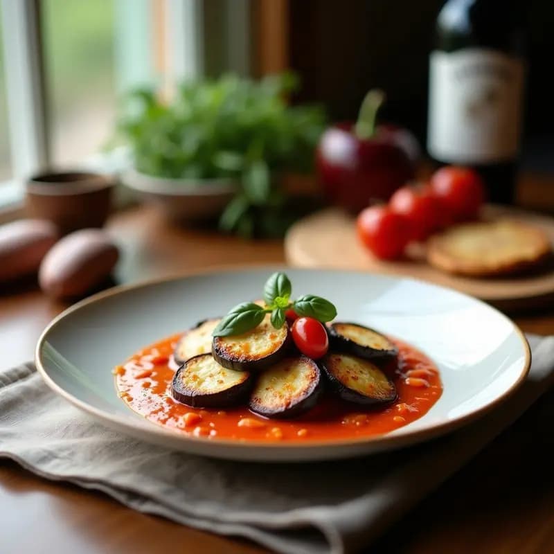 Brochetas de Berenjenas y Pimiento del Piquillo con Queso Halloumi: Receta Vegetariana en Airfryer