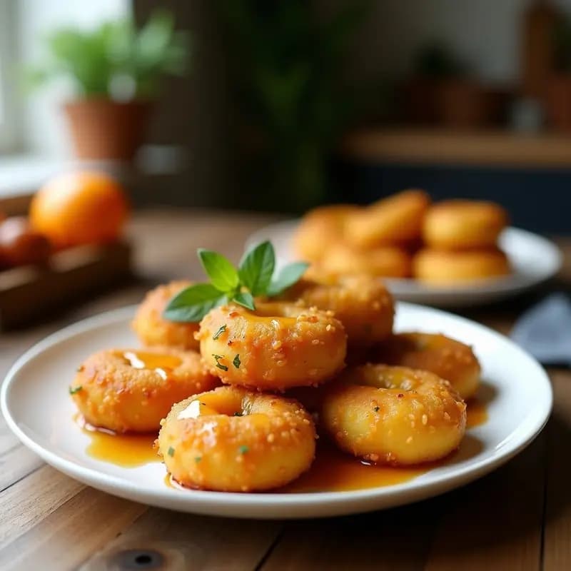 Brochetas de Carnitas de Jackfruit con Piña Caramelizada: Receta Vegana Mexicana en Airfryer