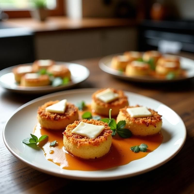 Brochetas de Dátiles y Halloumi en Salsa de Granada: Aperitivo-chipriota en Airfryer Crujiente
