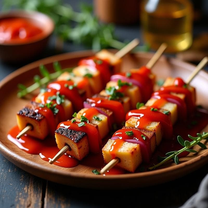 Brochetas de Atún al Mojo Picón: Receta en Airfryer con Sabor Canario en 15 Minutos