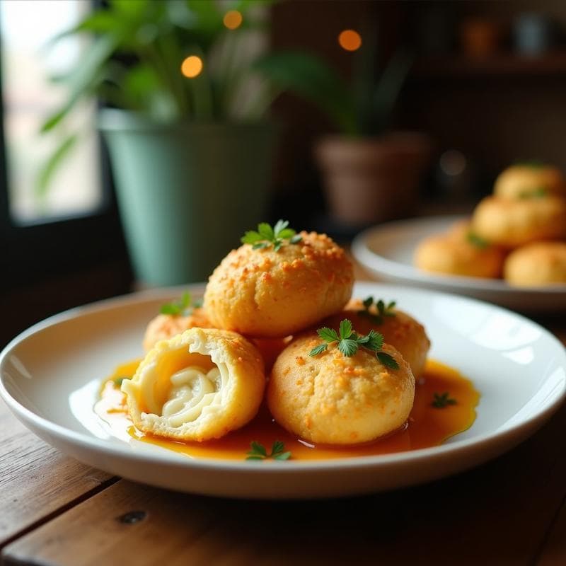 Brochetas de Durian y Queso Brie: Postre Exótico al Horno en 10 Minutos