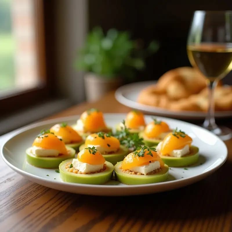 Bcollections de Queso Halloumi y Melón: Entrante Chipriota Dulce-Salado en 10 Minutos