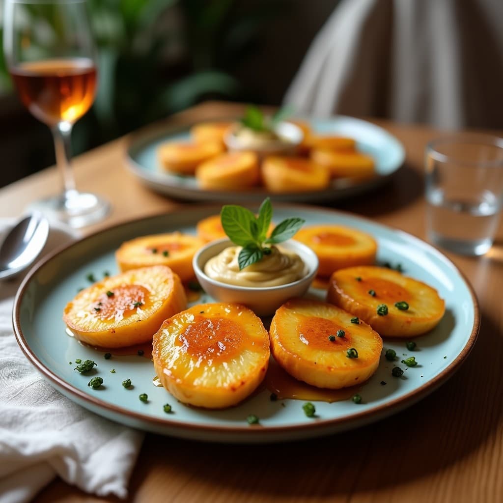 Brochetas de Queso Halloumi y Uvas Pasas con Miel: Entrante Chipriota en 10 Minutos