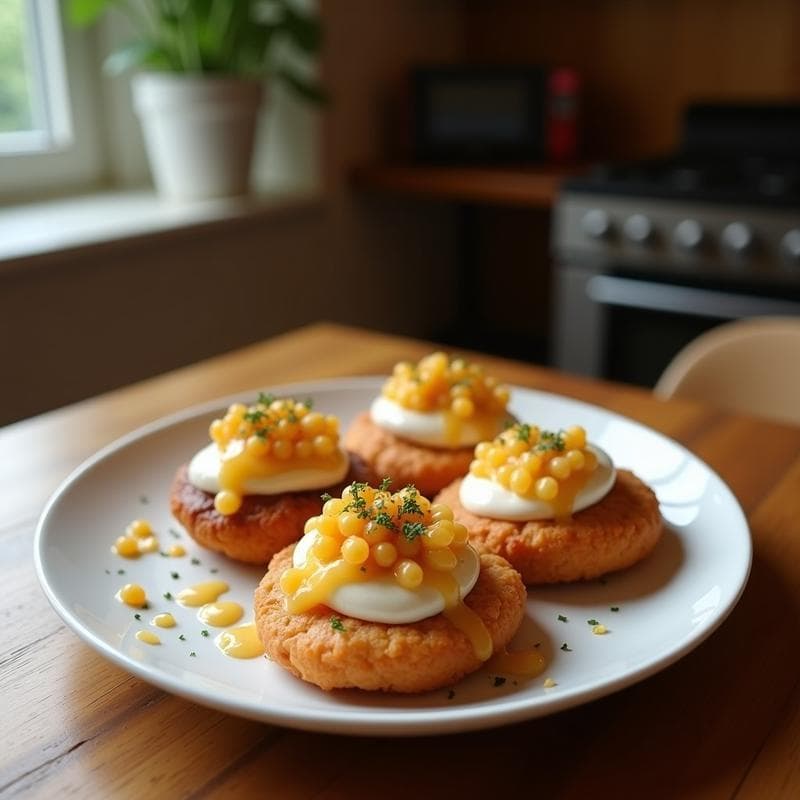 Brochetas de Helado de Queso Fresco y Mermelada de Higo: Postre Griega Innovador en Airfryer