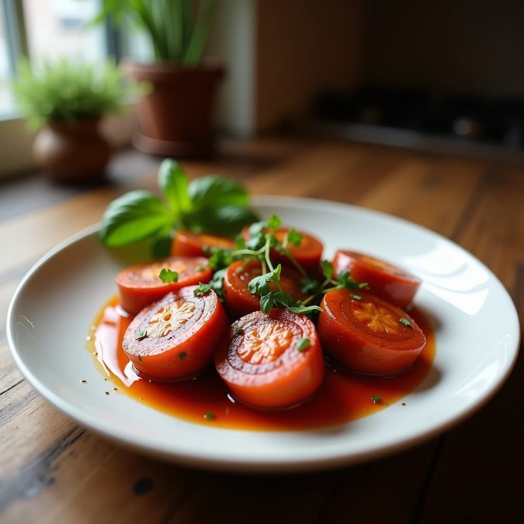 Brochetas de Higo y Chorizo Ibérico con Reduction de Pedro Ximénez: Receta Española Gourmet en 15 Minutos