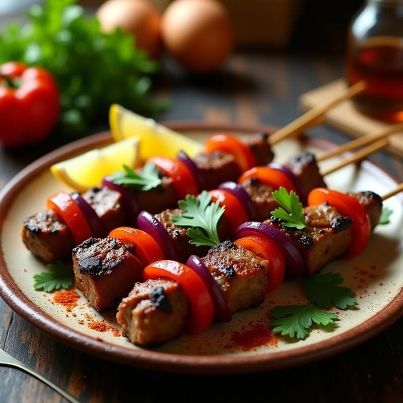 Brochetas Morunas de Cordero: Receta en Airfryer con Especias Auténticas en 20 Minutos