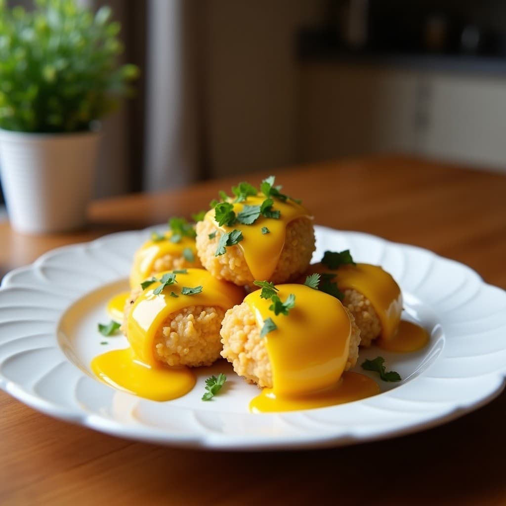Brochetas de Corazón de Palmito y Queso Vegano con Glaseado de Mango: Receta Brasileña en Grill