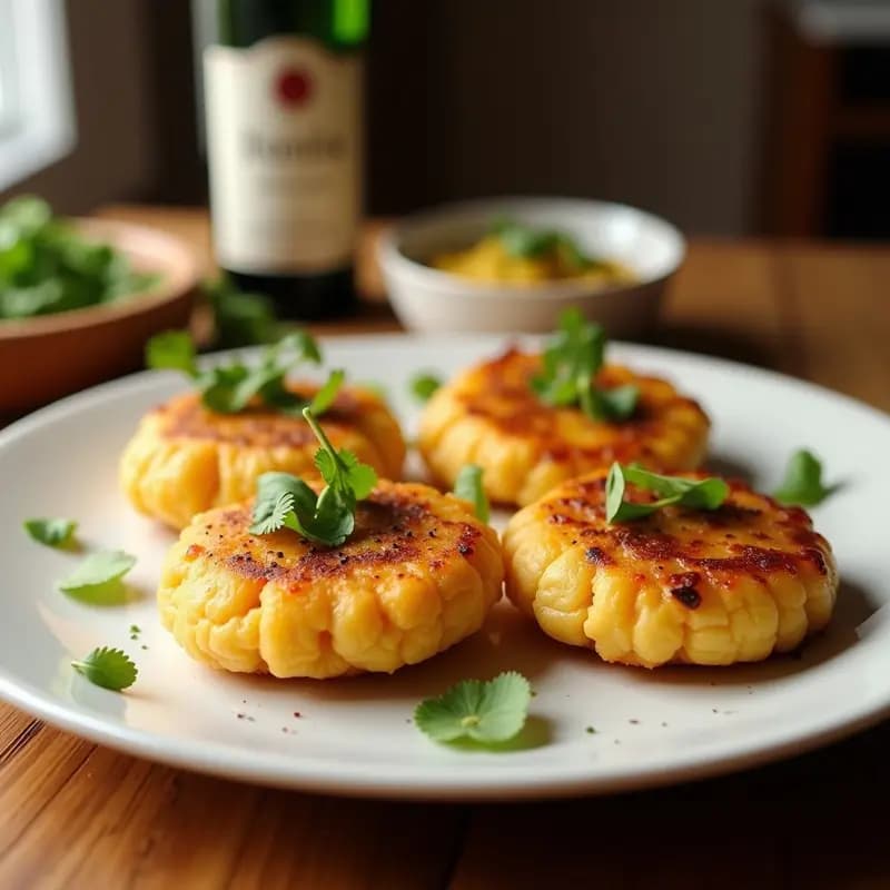 Brochetas de Piña y Camembert con Reducción de Balsámico: Aperitivo Francés en Airfryer