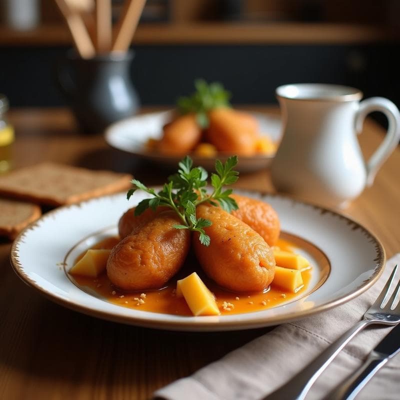 Brochetas de Piña, Chorizo y Queso Manchego: Receta Española en Airfryer para Fiestas