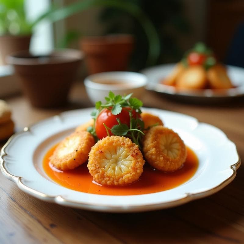Brochetas de Piña y Tofu con Salsa de Sésamo: Receta en Airfryer con Toque Asiático