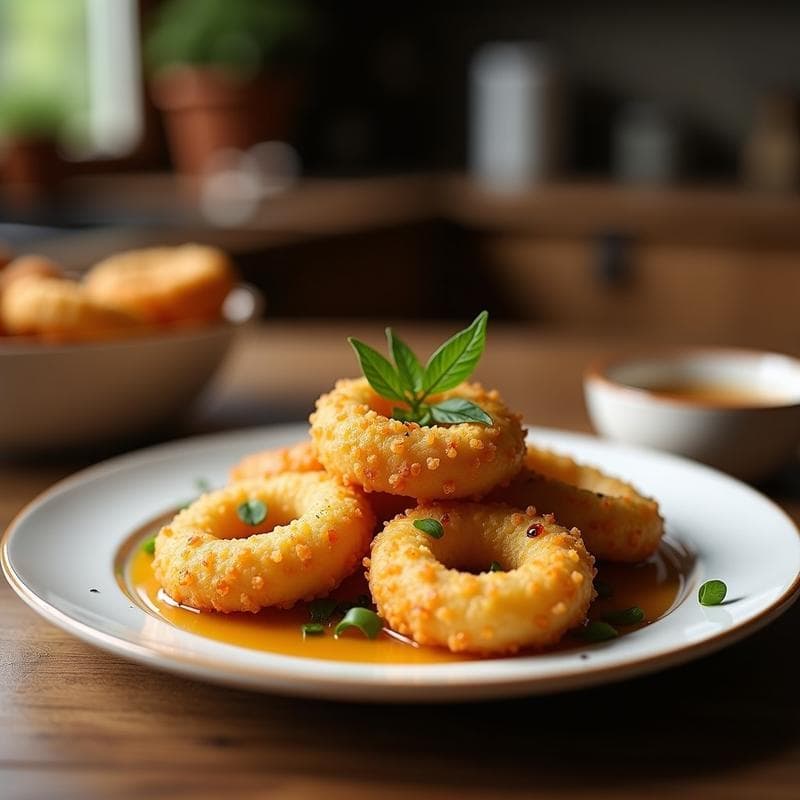 Brochetas de Piñones y Dátiles con Glaseado de Sirope de Arce: Postre Mediterráneo Sin Azúcar en Airfryer
