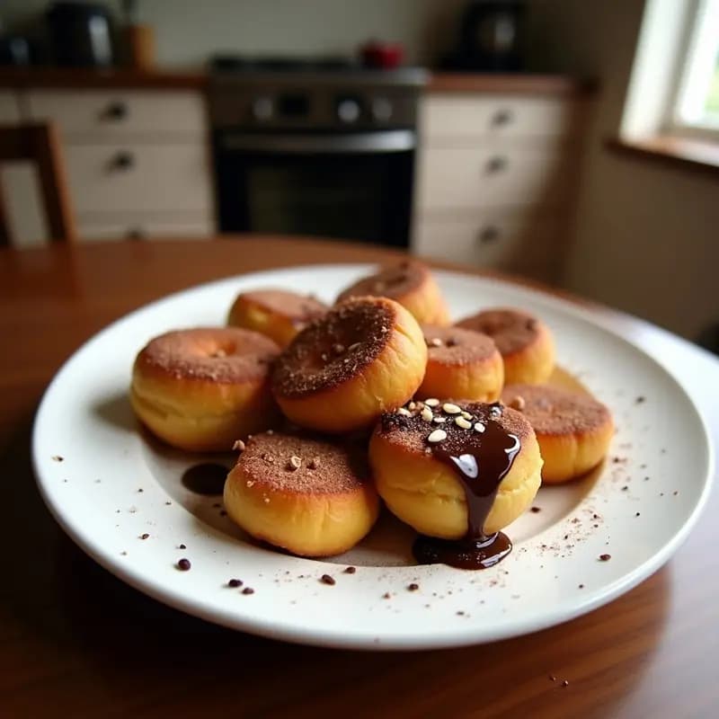 Brochetas de Plátano y Chocolate Negro con Especias: Postre Mexicano en Airfryer
