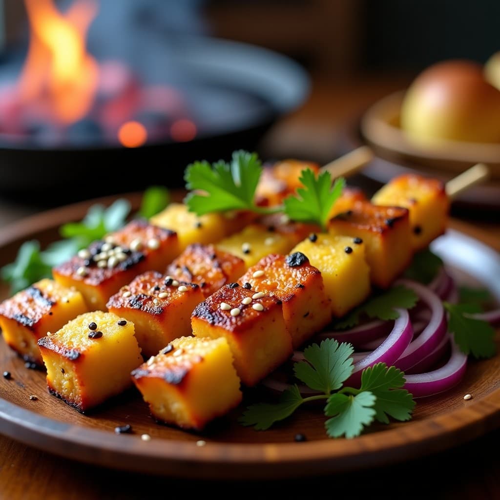 Brochetas de Pollo Adobado con Piña Caramelizada: Receta Peruana en Grill en 20 Minutos