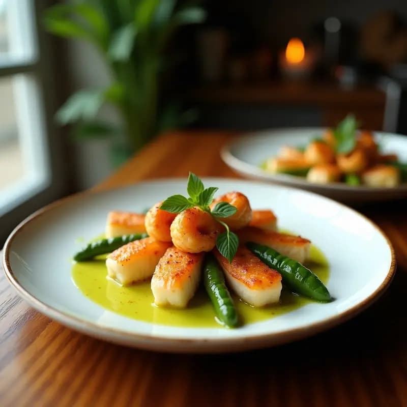Brochetas de Pulpo y Limón Confitado con Chimichurri: Receta Argentina Gourmet en Grill