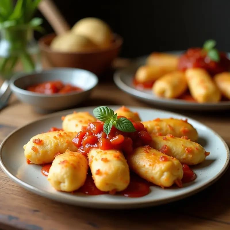 Brochetas de Sandía y Feta con Salsa de Chile: Entrante Veraniego Picante y Refrescante