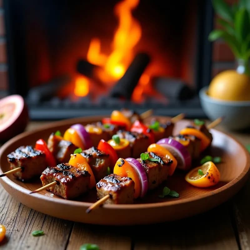 Brochetas de Ternera con Maracuyá: Receta al Grill Jugosa y Exótica
