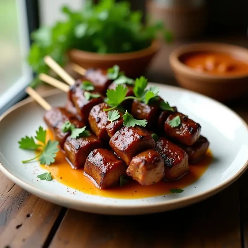 Brochetas de ternera marinada en tamarindo y cilantro: Receta persa alta en proteína en olla express