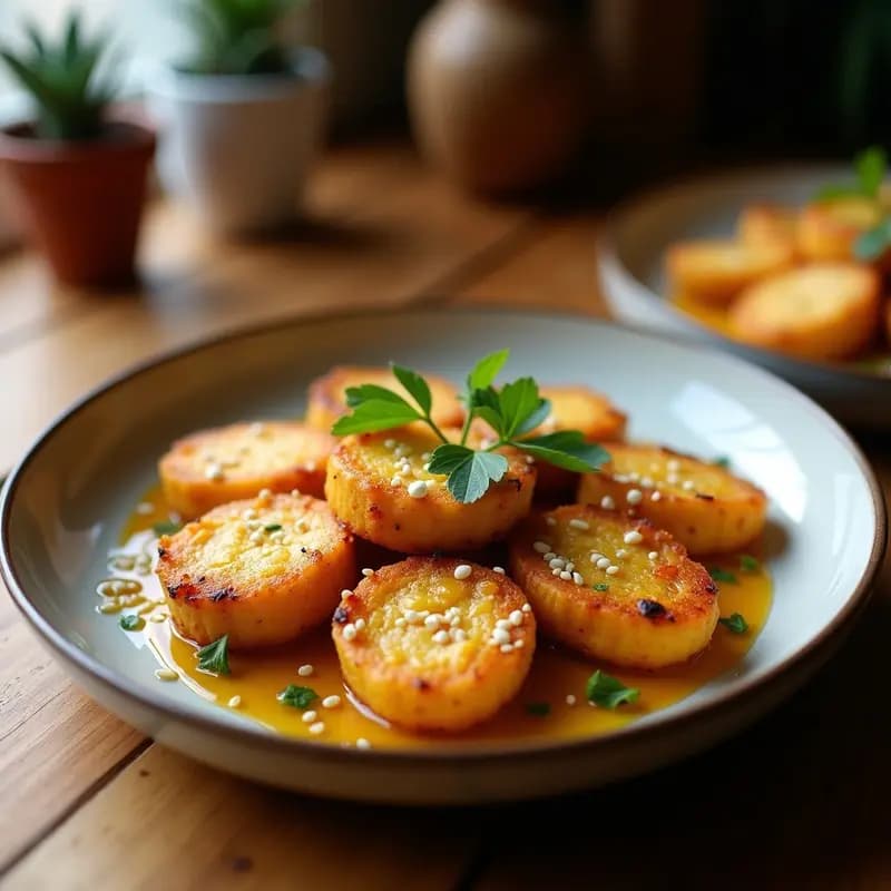 Brochetas de Tofu Marinado y Piña: Receta Dulce-Salada al Horno con Glaseado de Sésamo
