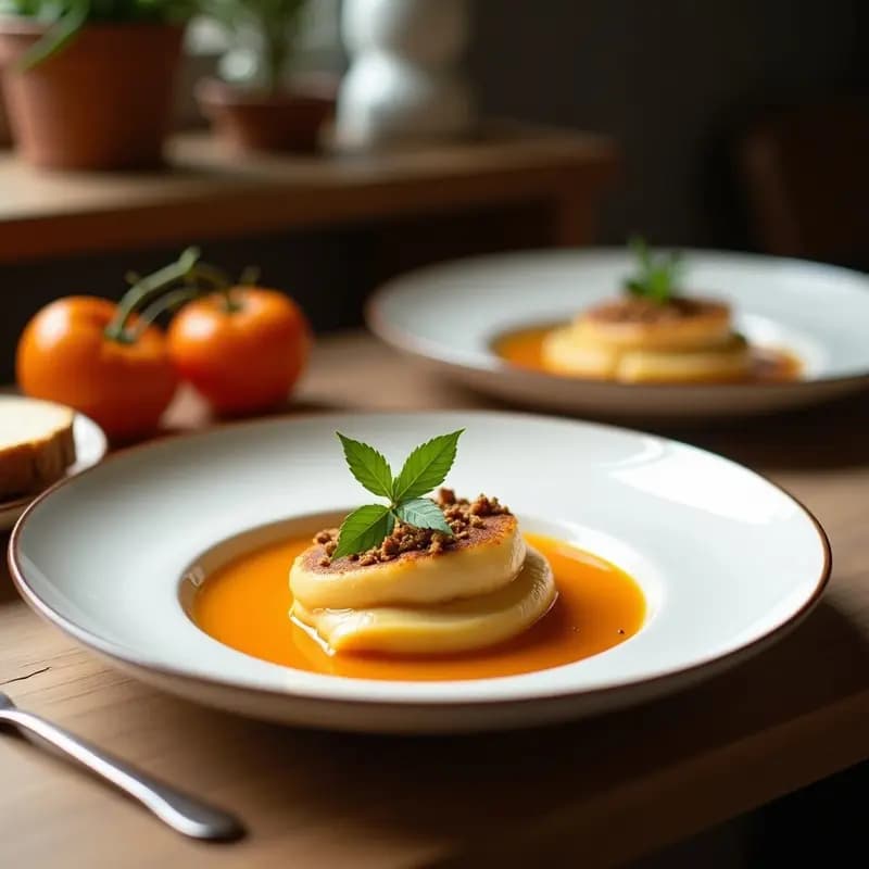 Brovada con Muset: Puré de Nabo Fermentado y Morcilla Dulce de Friuli