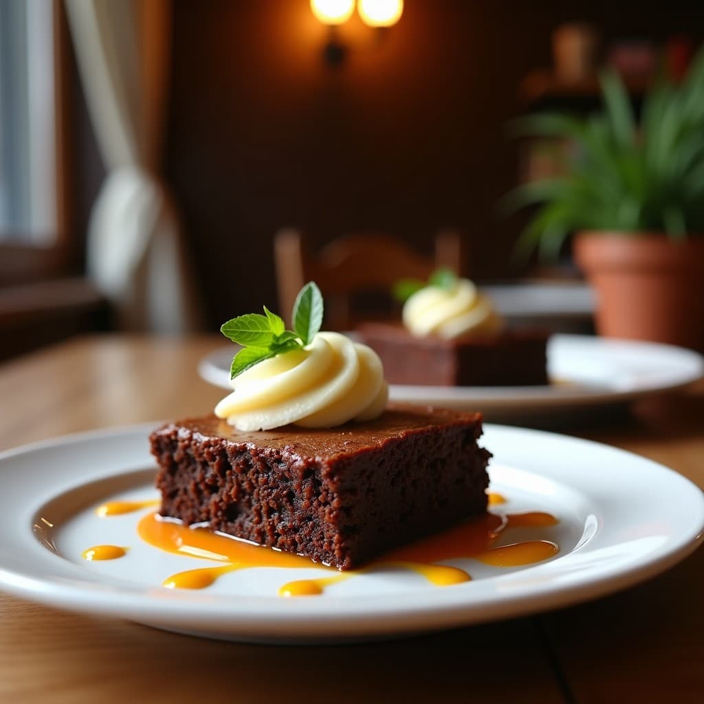 Brownie de Batata y Cacao con Glaseado de Avellanas: Postre Vegano Sin Harina