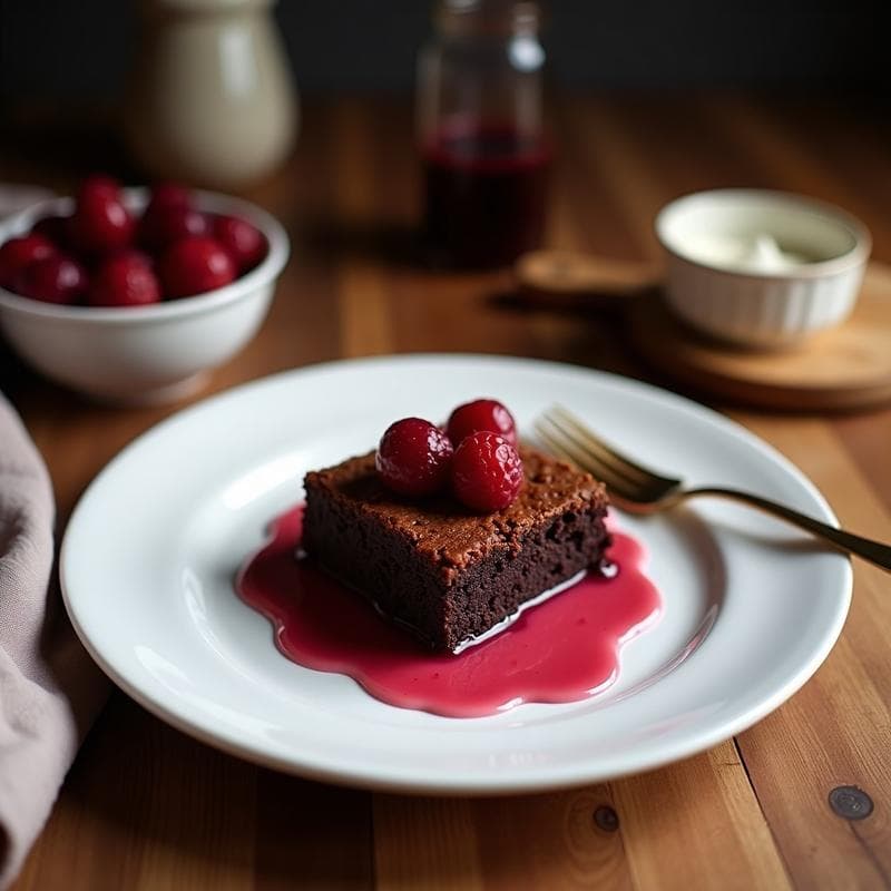 Brownie de Batata Morada y Almendras: Postre Vegano Sin Harina y Rico en Antioxidantes