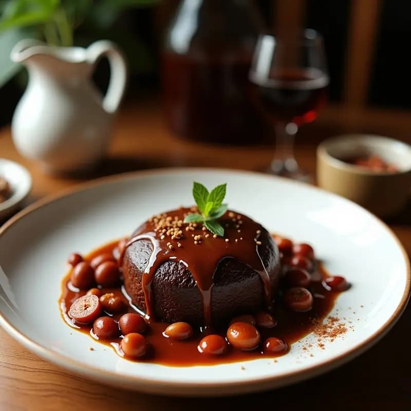 Brownie de Frijol Negro y Avellanas: Postre Colombiano Sin Harina y Rico en Proteína