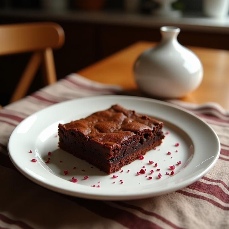 Brownie de Cacao y Almendras: Receta Alta en Proteína y Sin Harina para Postres Saludables