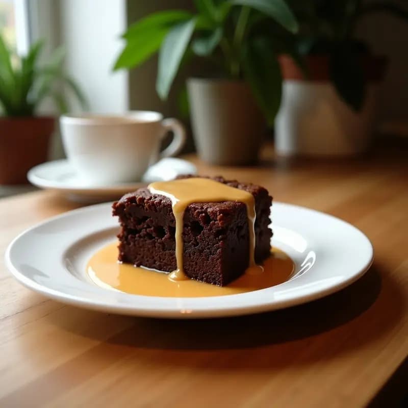 Brownie de Café Proteico Vegano: Receta Sin Harina y Alto en Proteínas