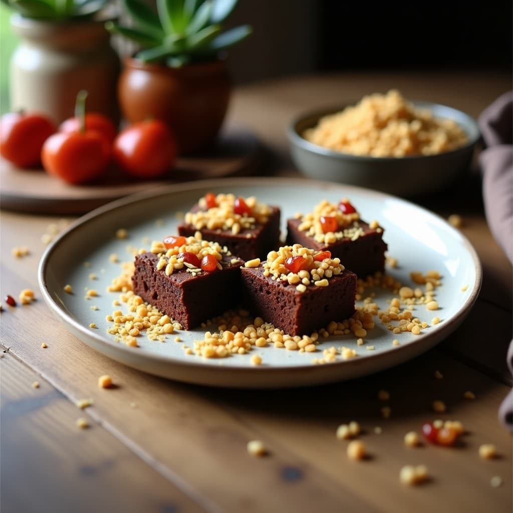 Brownies de Batata Naranja y Tahini: Postre Sin Harina y Rico en Magnesio