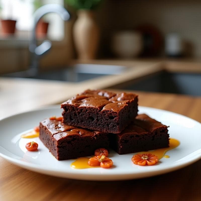 Brownies de Boniato y Almendras: Postre Keto Sin Harina y Sin Azúcar en Airfryer