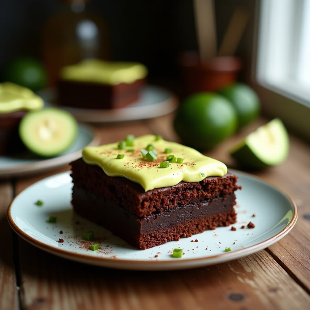 Brownies de Boniato y Cacao con Frosting de Aguacate: Postre Sin Gluten y Sin Azúcar en 30 Minutos