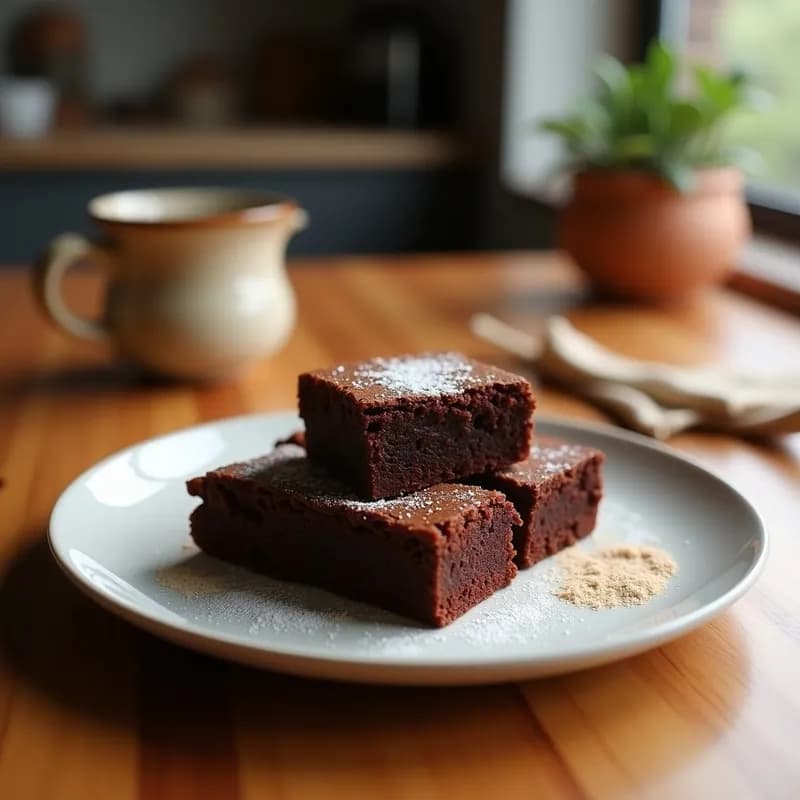 Brownies de Proteína Veganos: Receta con 3 Ingredientes y Sin Horno