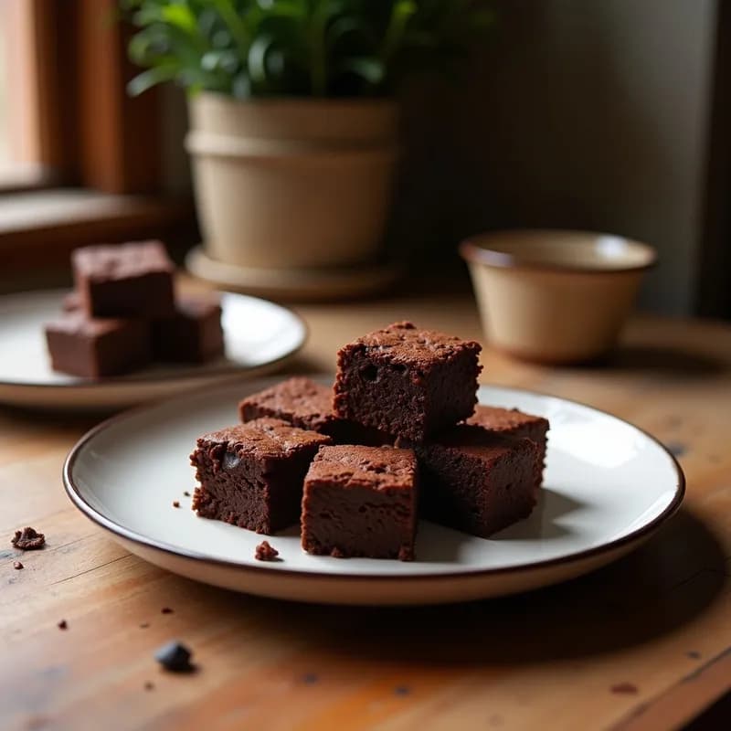 Brownies Proteicos de Cacao Puro: Receta en Thermomix Sin Harina y Ultra Esponjosos