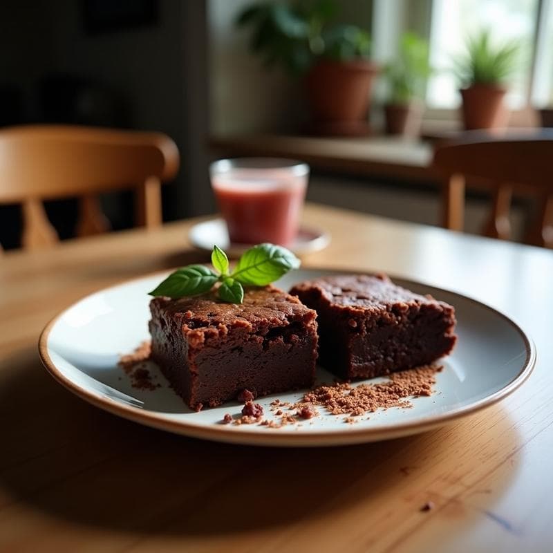Brownies de Proteína con Chocolate Negro: Receta en 15 Minutos con Solo 3 Ingredientes