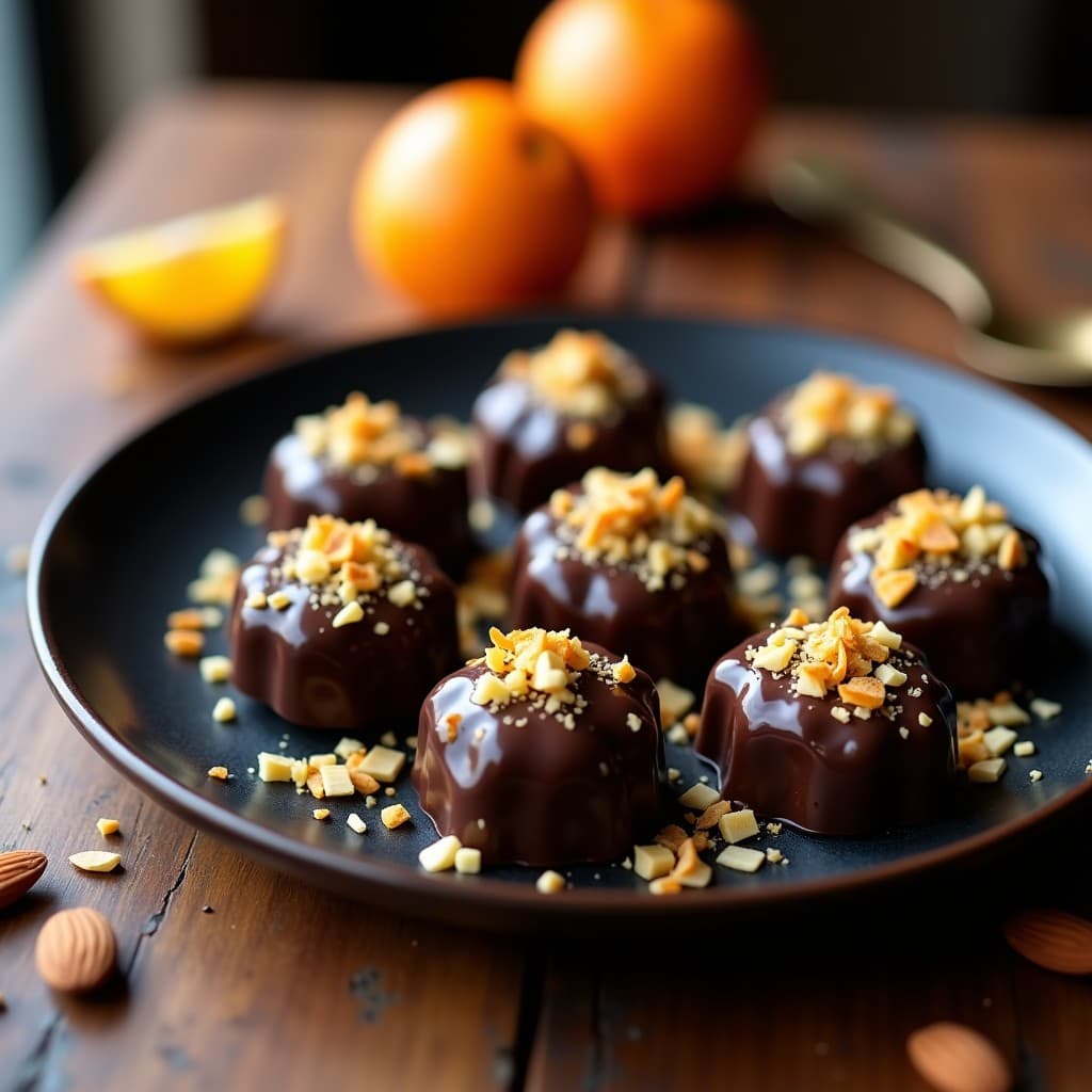 Broxas de Chocolate 100% y Almendras con Esencia de Cardamomo: Postre Keto Sin Lácteos en 10 Minutos
