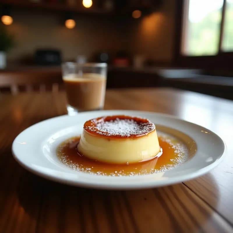 Brulee de Café con Leche de Avellanas: Postre Francés Sin Lactosa y Sin Azúcar
