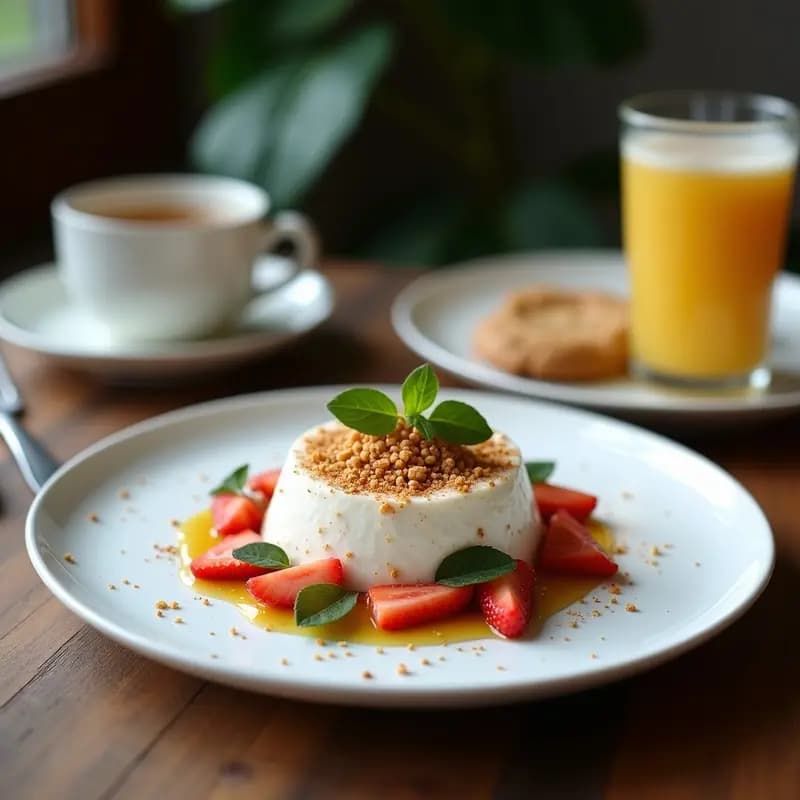Brunches de Chía y Leche de Coco: Desayuno Australiano Vegano y Sin Lácteos