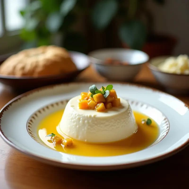Brunches de Chía con Yogur de Coco y Fruta de la Pasión: Desayuno Brasilero Sin Lactosa