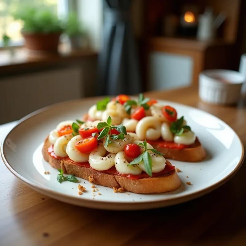 Bruschetta de Espárragos Blancos y Anchoas: Entrante Italiano con Toque Mediterráneo