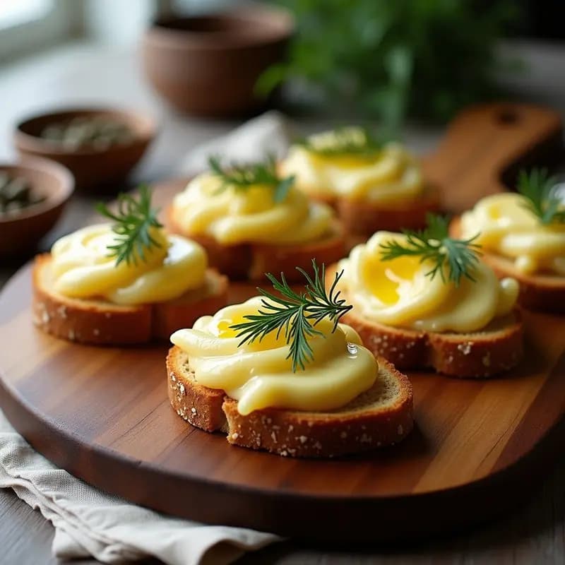 Bruschetta de Higado de Bacalao y Alcaparras: Entrante Escandinavo Sin Gluten