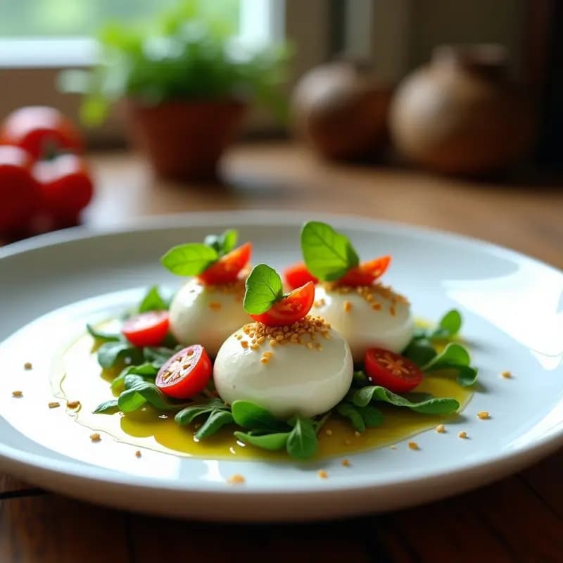 Brynza con Tomates Secos y Aceite de Oliva: Entrante Ucraniano Vegano y Keto