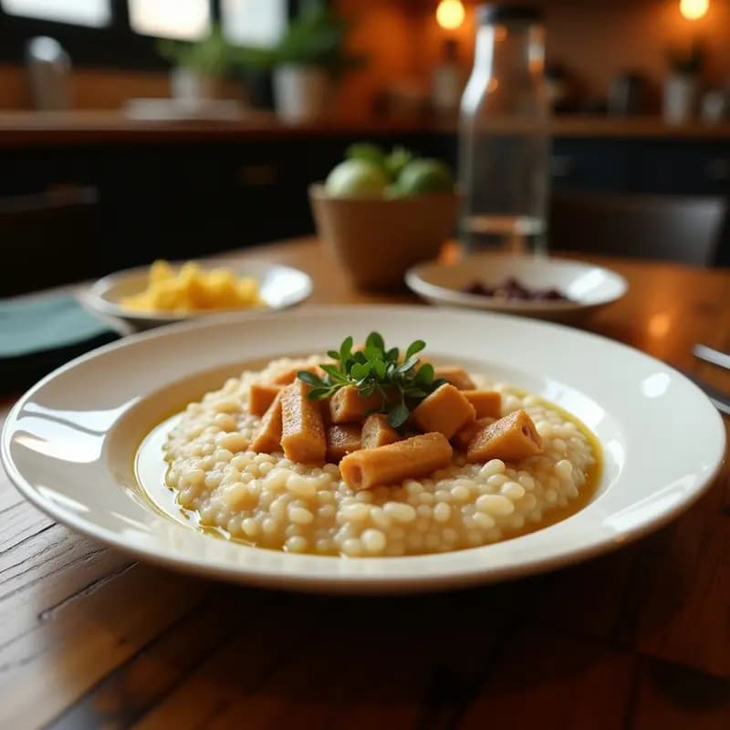 Bubur Ayam Indoneiso: Congee con Pollo y Hierbas Aromáticas para Desayunar