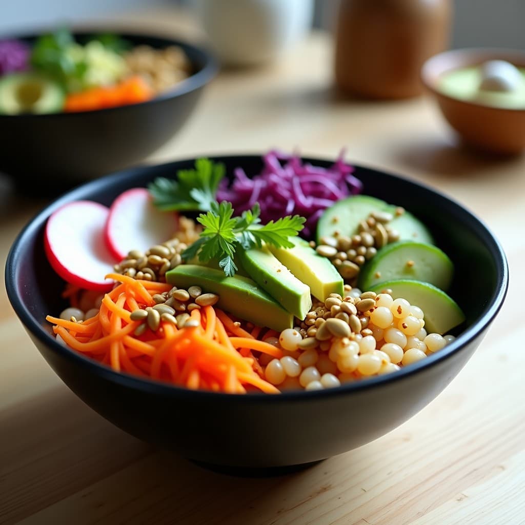 Buddha Bowl de Amaranto con Col Fermentada y Semillas de Calabaza: Receta Detox en 15 Minutos