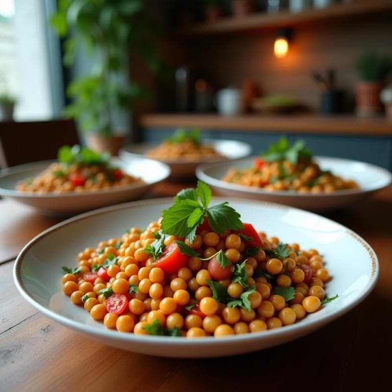 Buddha Bowl de Garbanzos Asados y Vegetales al Horno: Receta Vegana y Crujiente