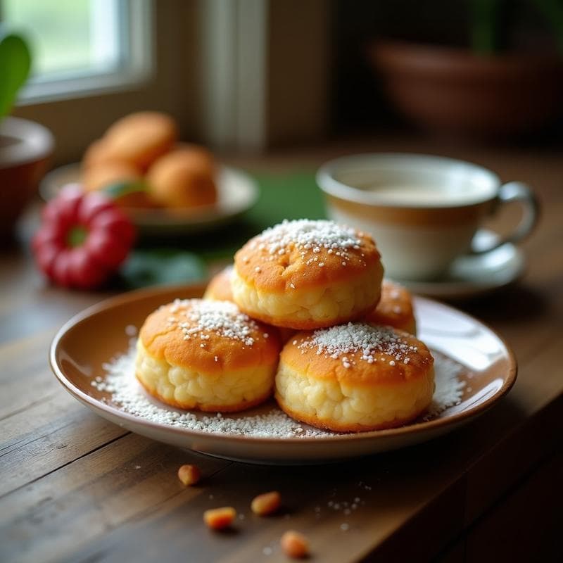 Bugnes de Harina de Arroz y Azúcar de coco: Postre Francés Sin Gluten y Keto